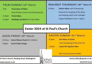 Easter services at St Paul’s