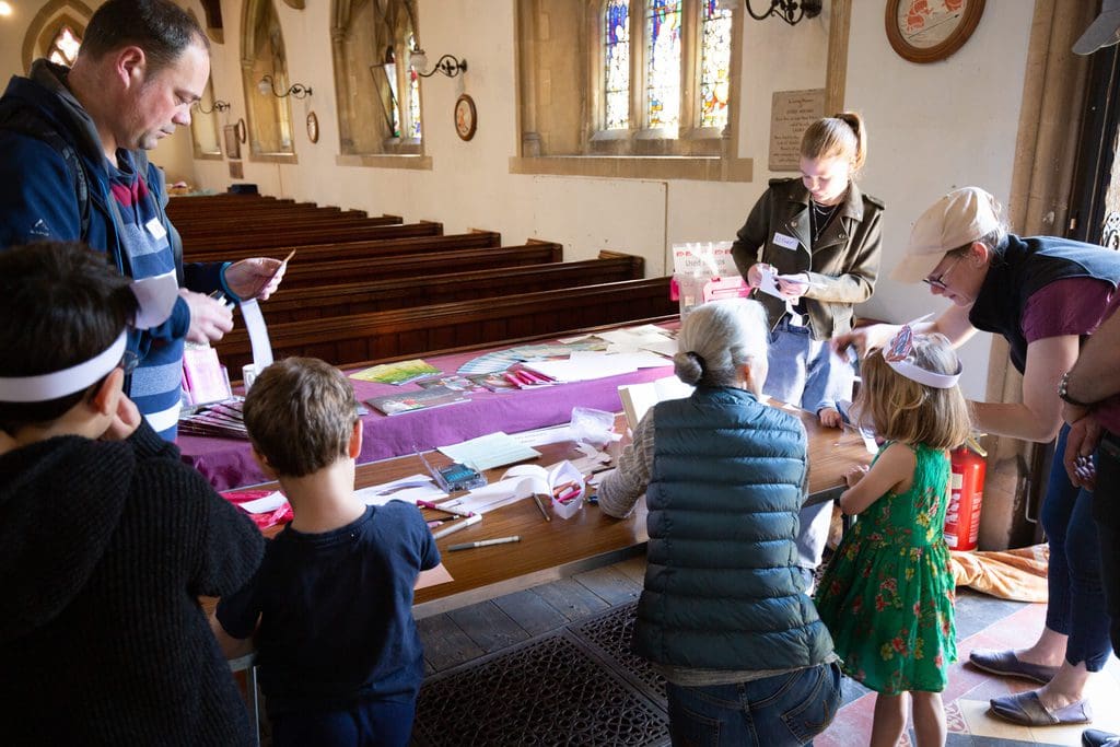 Messy Easter activity