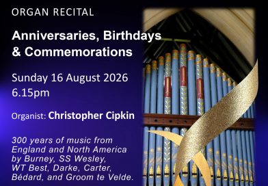 Anniversaries, Birthdays & Commemorations